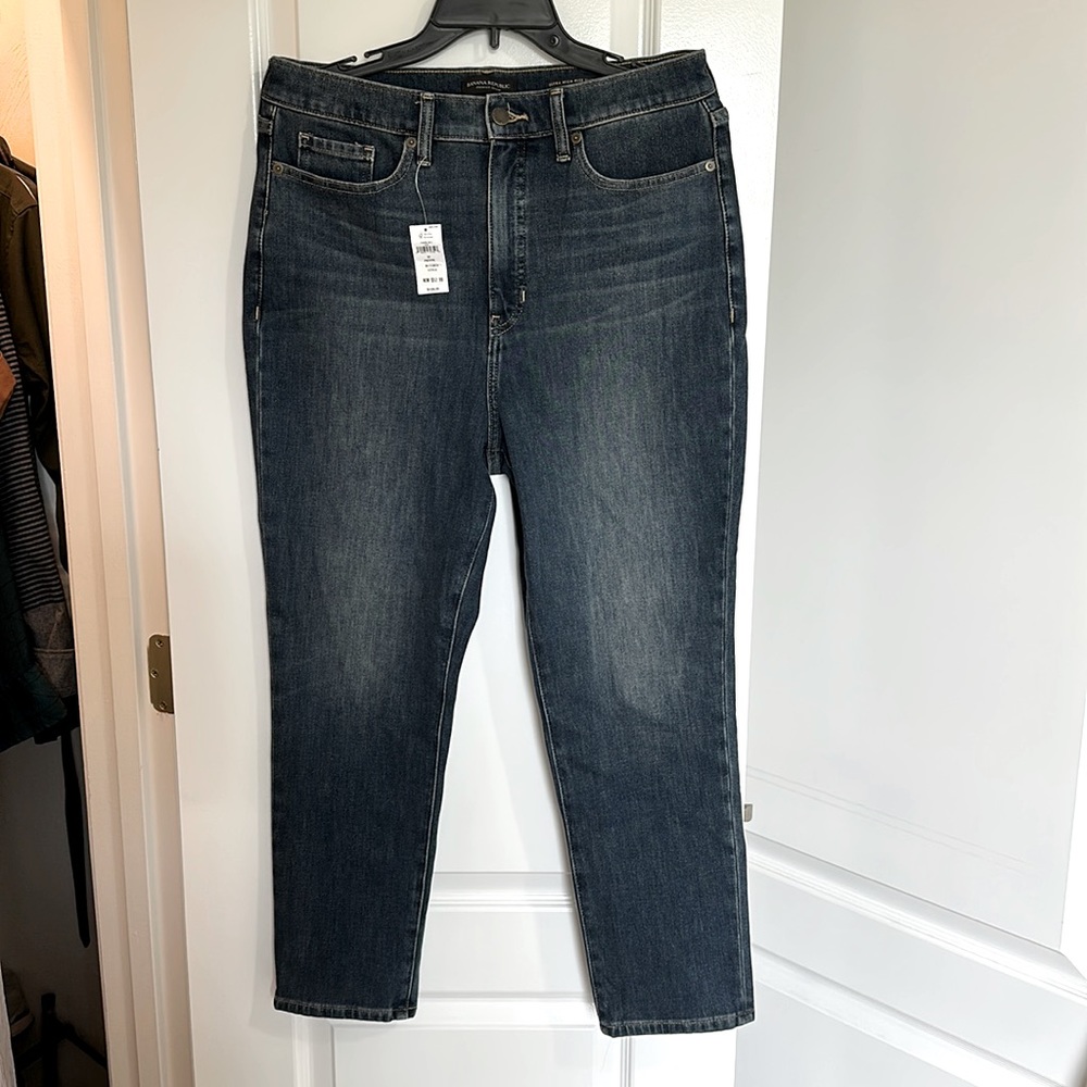 New Banana Republic Ulta High Rise Slim Fit Size 31 Petite